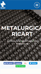 Mobile Screenshot of metalurgicaricart.com.ar